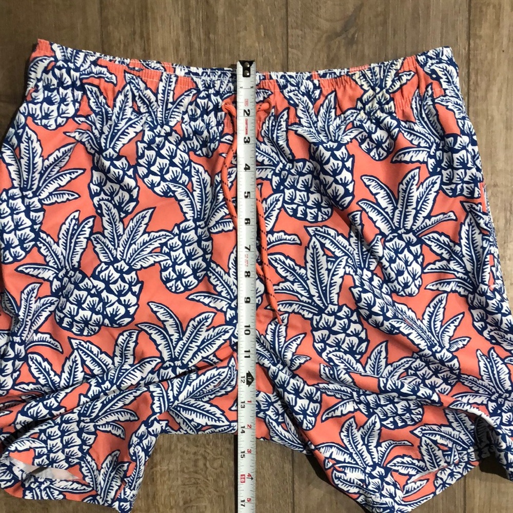 NWOT GEORGE Tropical Print Pocketed Swim Trunks Swim Shorts - Picture 9 of 10